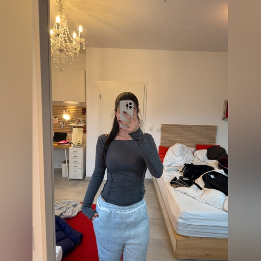H&M Long Sleeved With Flatlock Seams Top